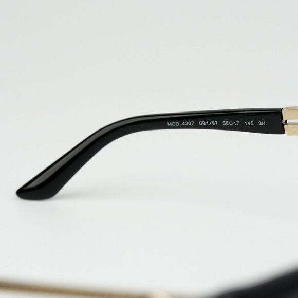 NEW Versace VE4307 GB1/87 Black Grey Square Unisex Sunglasses VE 4307 main image 12